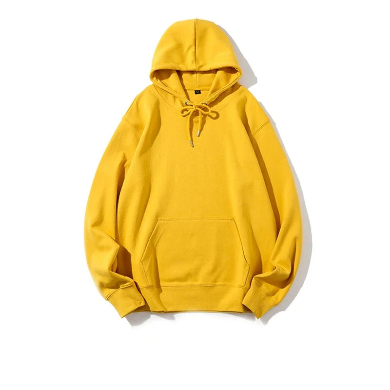 2026 Men's Hoodies Sweatshirts Leisure Pullover Men Hoodies Sweatshirts for Male Solid Color Man Hoody Sweatshirt