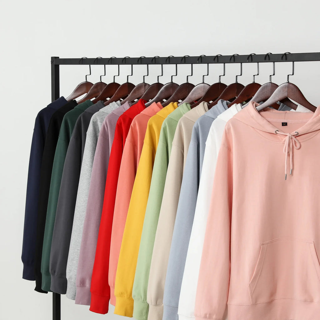 2026 Men's Hoodies Sweatshirts Leisure Pullover Men Hoodies Sweatshirts for Male Solid Color Man Hoody Sweatshirt