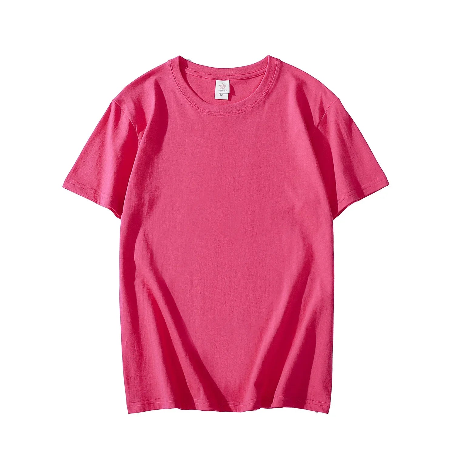 2026 New Cotton Men's T-shirt Short-sleeve Man T shirt Short Sleeve Pure Color Men t shirt T-shirts For Male Tops