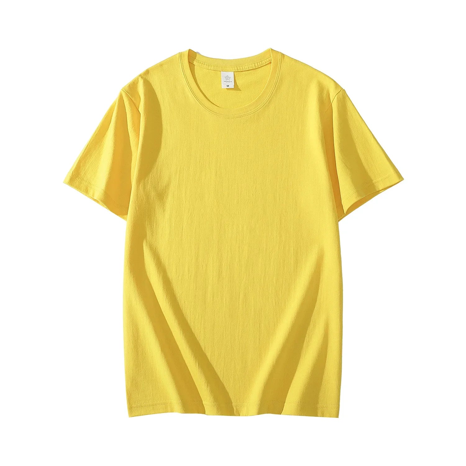 2026 New Cotton Men's T-shirt Short-sleeve Man T shirt Short Sleeve Pure Color Men t shirt T-shirts For Male Tops