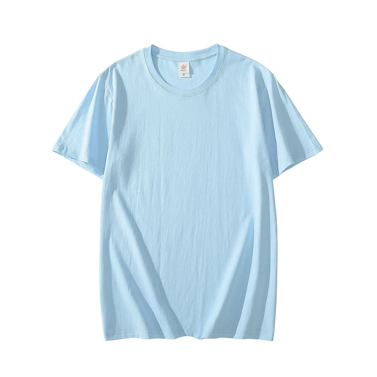 2026 New Cotton Men's T-shirt Short-sleeve Man T shirt Short Sleeve Pure Color Men t shirt T-shirts For Male Tops