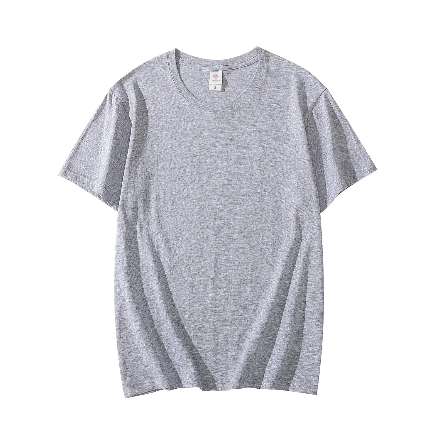 2026 New Cotton Men's T-shirt Short-sleeve Man T shirt Short Sleeve Pure Color Men t shirt T-shirts For Male Tops