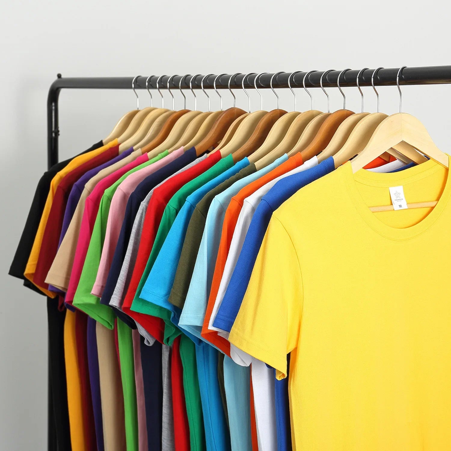 2026 New Cotton Men's T-shirt Short-sleeve Man T shirt Short Sleeve Pure Color Men t shirt T-shirts For Male Tops