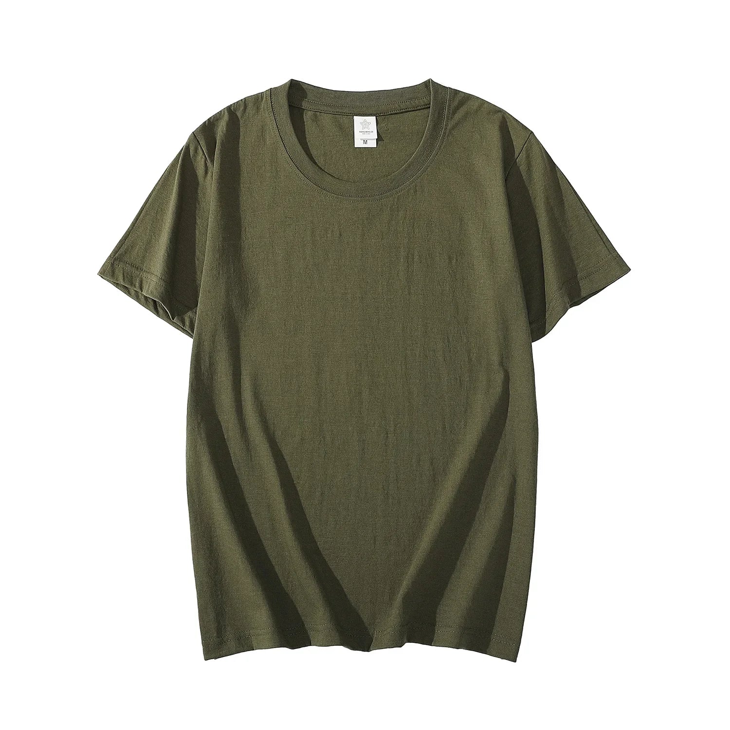 2026 New Cotton Men's T-shirt Short-sleeve Man T shirt Short Sleeve Pure Color Men t shirt T-shirts For Male Tops