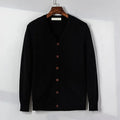 2026 New Men's T Shirt Fashion Youth V-Neck Sweater Knitting T-shirt for Male Casual Tops Cardigan Sweater Tshirt
