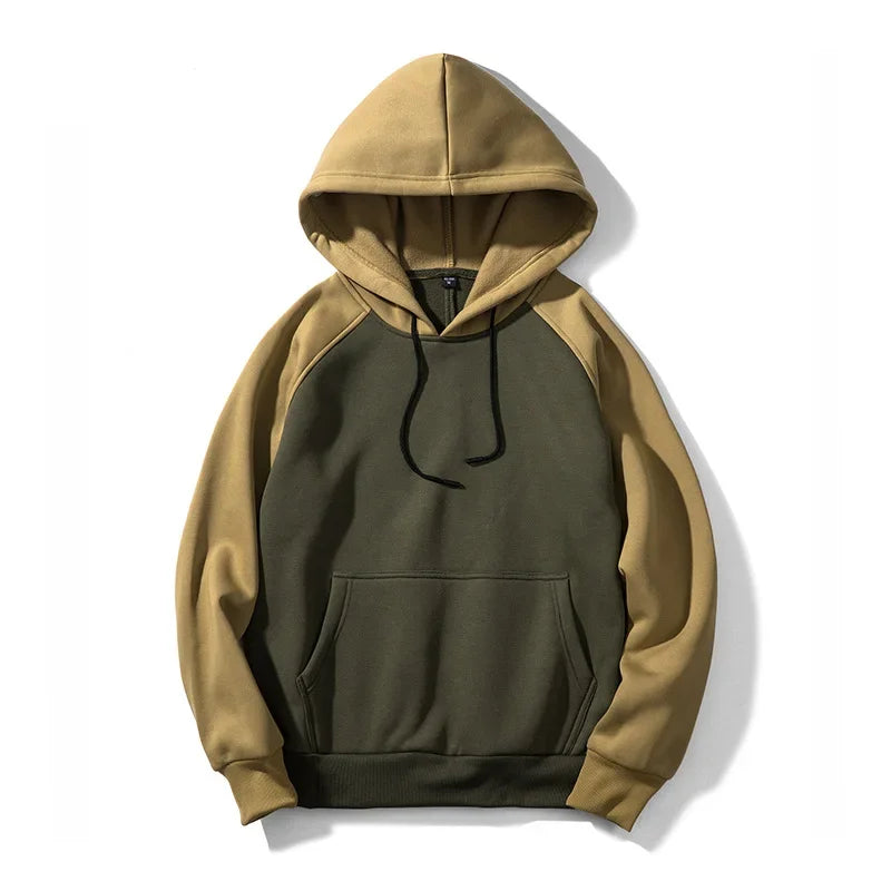 2026 Men's Hoodies Sweatshirts Multicolor Men Hooded Coat Pullover for Male Color Matching Brand New Man Hoodie Sweatshirt