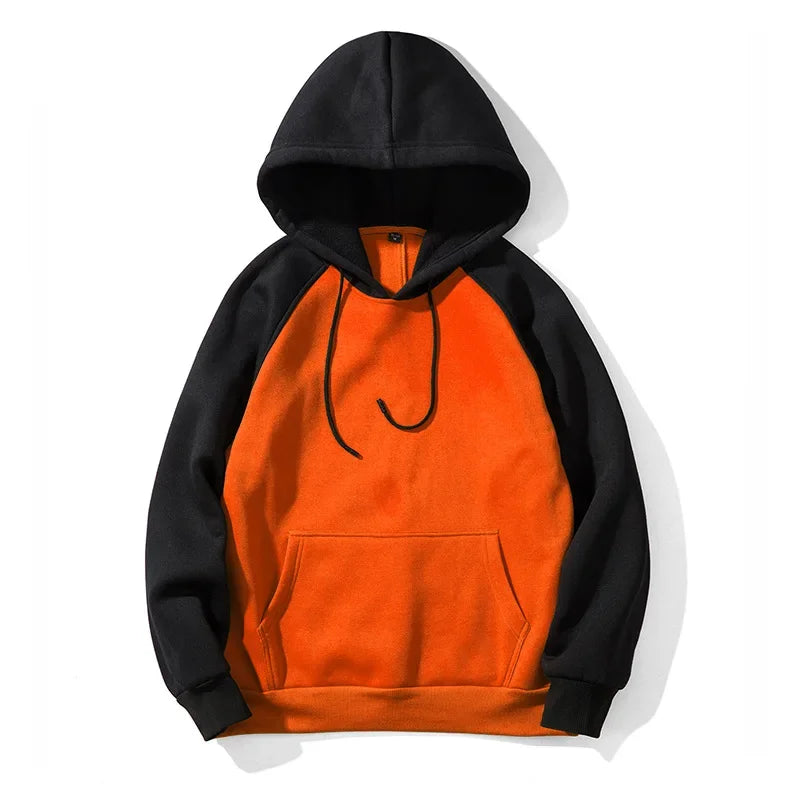 2026 Men's Hoodies Sweatshirts Multicolor Men Hooded Coat Pullover for Male Color Matching Brand New Man Hoodie Sweatshirt