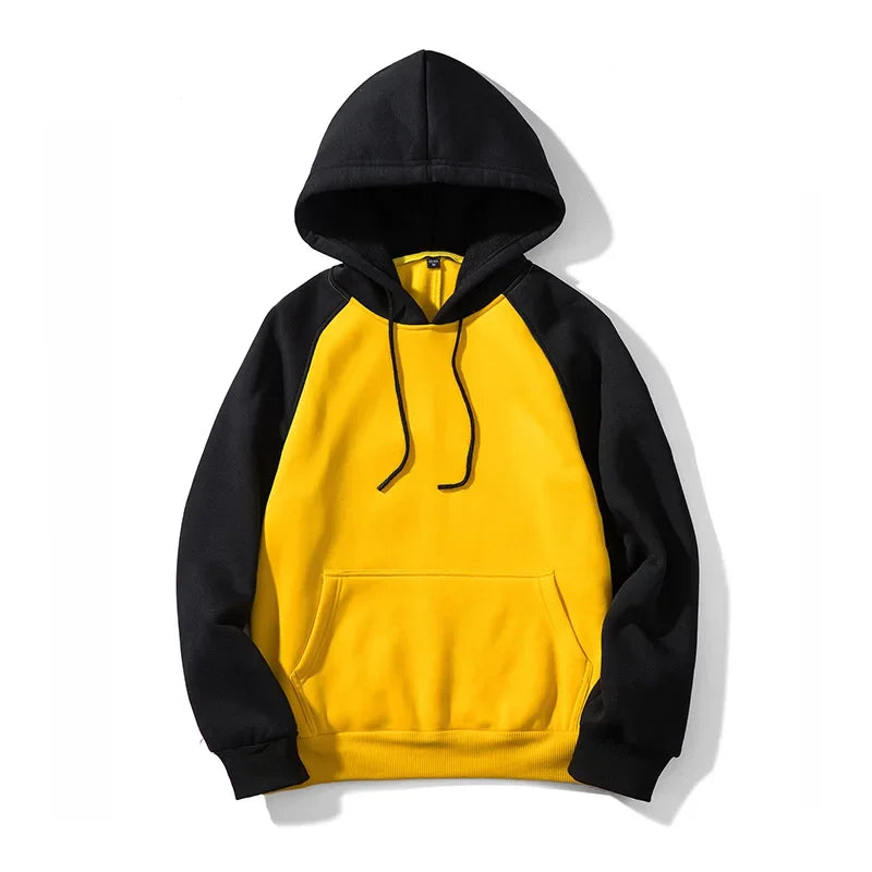 2026 Men's Hoodies Sweatshirts Multicolor Men Hooded Coat Pullover for Male Color Matching Brand New Man Hoodie Sweatshirt