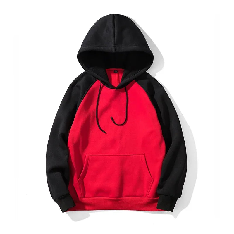 2026 Men's Hoodies Sweatshirts Multicolor Men Hooded Coat Pullover for Male Color Matching Brand New Man Hoodie Sweatshirt